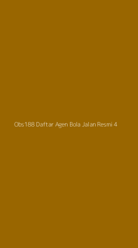 Tampilan Antarmuka Aplikasi Obs188 Daftar Agen Bola Jalan Resmi - 4
