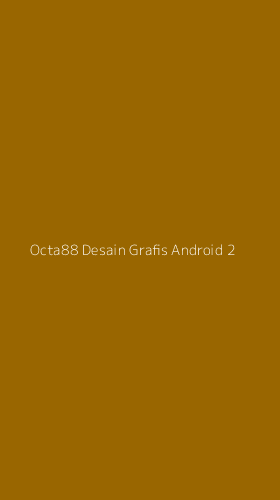Tampilan Antarmuka Aplikasi Octa88 Desain Grafis Android - 2