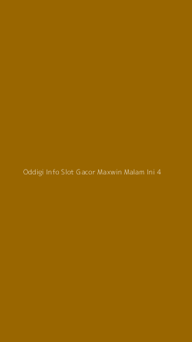 Tampilan Antarmuka Aplikasi Oddigi Info Slot Gacor Maxwin Malam Ini - 4