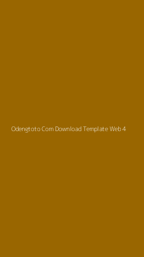 Tampilan Antarmuka Aplikasi Odengtoto Com Download Template Web - 4