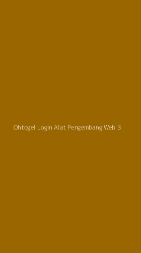 Tampilan Antarmuka Aplikasi Ohtogel Login Alat Pengembang Web - 3