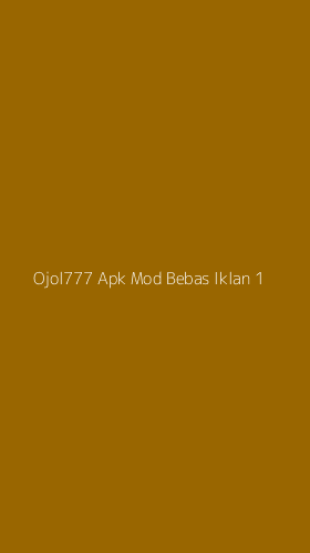 Tampilan Antarmuka Aplikasi Ojol777 Apk Mod Bebas Iklan - 1