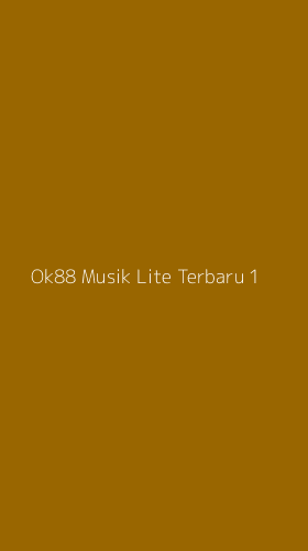 Tampilan Antarmuka Aplikasi Ok88 Musik Lite Terbaru - 1