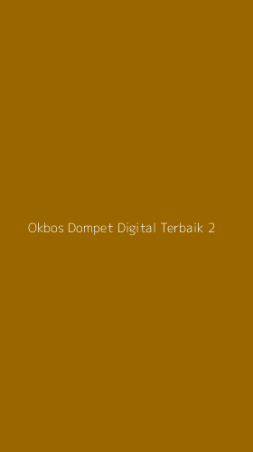 Tampilan Antarmuka Aplikasi Okbos Dompet Digital Terbaik - 2