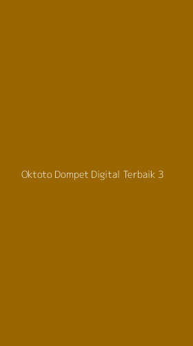 Tampilan Antarmuka Aplikasi Oktoto Dompet Digital Terbaik - 3