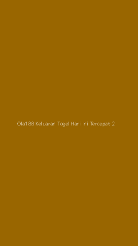 Tampilan Antarmuka Aplikasi Ola188 Keluaran Togel Hari Ini Tercepat - 2