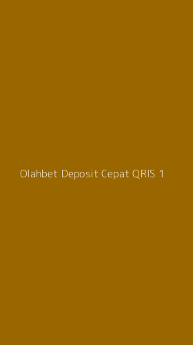 Tampilan Antarmuka Aplikasi Olahbet Deposit Cepat Qris - 1