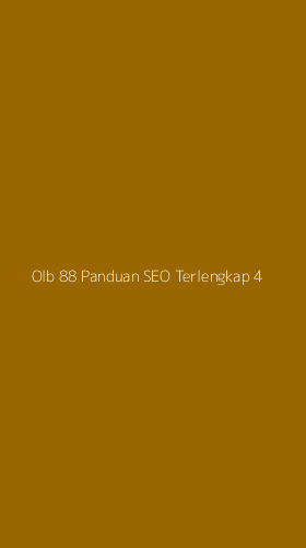 Tampilan Antarmuka Aplikasi Olb 88 Panduan Seo Terlengkap - 4