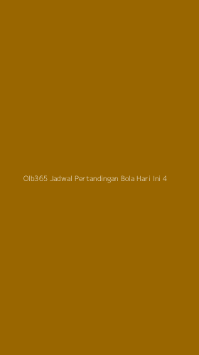 Tampilan Antarmuka Aplikasi Olb365 Jadwal Pertandingan Bola Hari Ini - 4