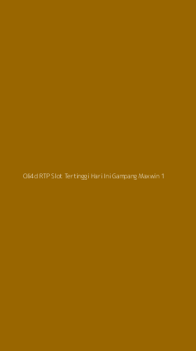 Tampilan Antarmuka Aplikasi Oli4d Rtp Slot Tertinggi Hari Ini Gampang Maxwin - 1