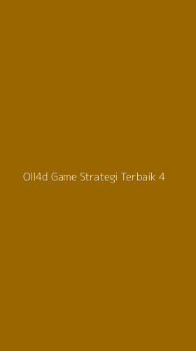 Tampilan Antarmuka Aplikasi Oll4d Game Strategi Terbaik - 4