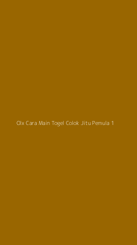 Tampilan Antarmuka Aplikasi Olx Cara Main Togel Colok Jitu Pemula - 1