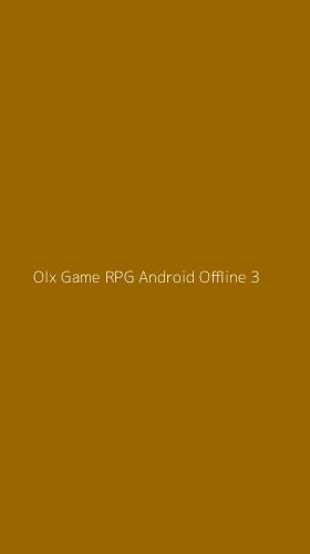 Tampilan Antarmuka Aplikasi Olx Game Rpg Android Offline - 3