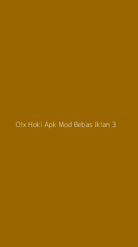 Tampilan Antarmuka Aplikasi Olx Hoki Apk Mod Bebas Iklan - 3
