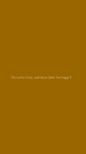 Tampilan Antarmuka Aplikasi Olx Lotto Situs Judi Bola Odds Tertinggi - 3