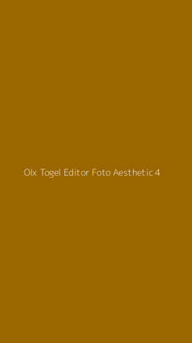 Tampilan Antarmuka Aplikasi Olx Togel Editor Foto Aesthetic - 4