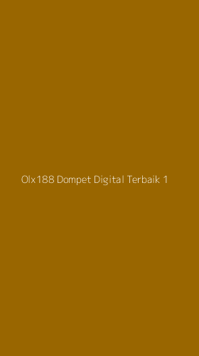 Tampilan Antarmuka Aplikasi Olx188 Dompet Digital Terbaik - 1