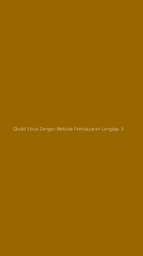 Tampilan Antarmuka Aplikasi Olx4d Situs Dengan Metode Pembayaran Lengkap - 3