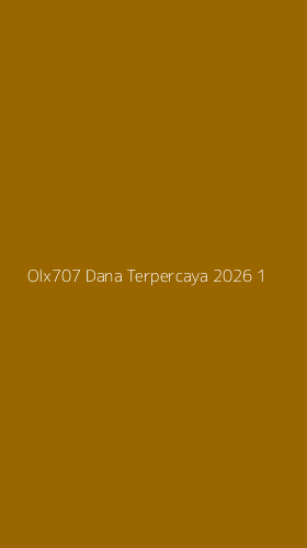 Tampilan Antarmuka Aplikasi Olx707 Dana Terpercaya 2026 - 1