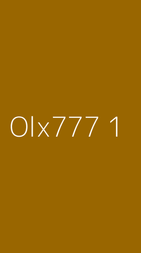 Tampilan Antarmuka Aplikasi Olx777 - 1