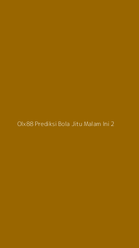 Tampilan Antarmuka Aplikasi Olx88 Prediksi Bola Jitu Malam Ini - 2