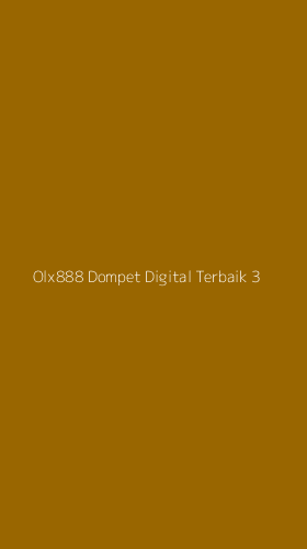 Tampilan Antarmuka Aplikasi Olx888 Dompet Digital Terbaik - 3