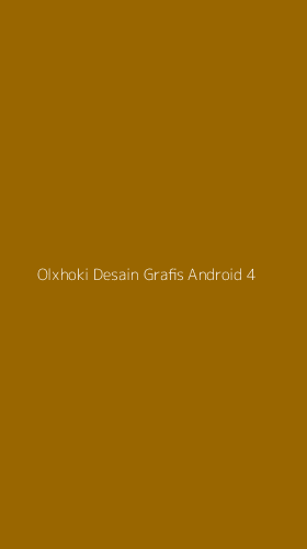 Tampilan Antarmuka Aplikasi Olxhoki Desain Grafis Android - 4