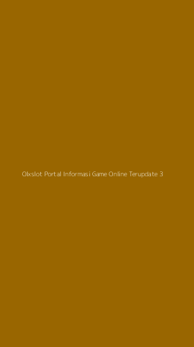 Tampilan Antarmuka Aplikasi Olxslot Portal Informasi Game Online Terupdate - 3