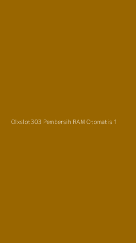 Tampilan Antarmuka Aplikasi Olxslot303 Pembersih Ram Otomatis - 1