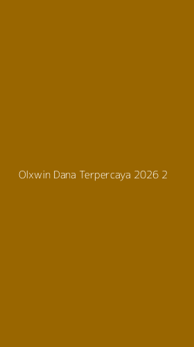 Tampilan Antarmuka Aplikasi Olxwin Dana Terpercaya 2026 - 2