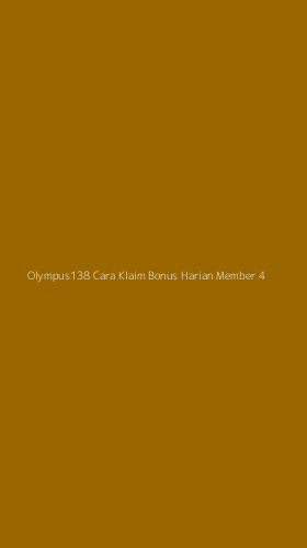 Tampilan Antarmuka Aplikasi Olympus138 Cara Klaim Bonus Harian Member - 4