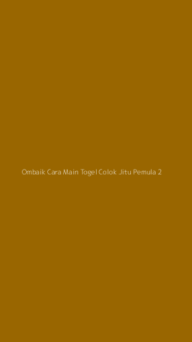 Tampilan Antarmuka Aplikasi Ombaik Cara Main Togel Colok Jitu Pemula - 2