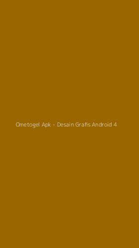 Tampilan Antarmuka Aplikasi Ometogel Apk - Desain Grafis Android - 4