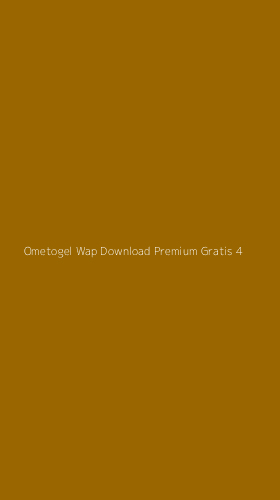 Tampilan Antarmuka Aplikasi Ometogel Wap Download Premium Gratis - 4