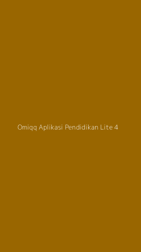 Tampilan Antarmuka Aplikasi Omiqq Aplikasi Pendidikan Lite - 4