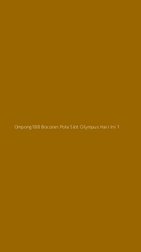 Tampilan Antarmuka Aplikasi Ompong188 Bocoran Pola Slot Olympus Hari Ini - 1