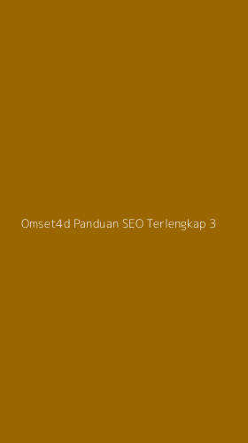 Tampilan Antarmuka Aplikasi Omset4d Panduan Seo Terlengkap - 3