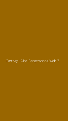 Tampilan Antarmuka Aplikasi Omtogel Alat Pengembang Web - 3