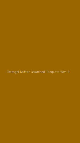 Tampilan Antarmuka Aplikasi Omtogel Daftar Download Template Web - 4