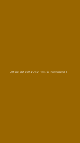Tampilan Antarmuka Aplikasi Omtogel Slot Daftar Akun Pro Slot Internasional - 4