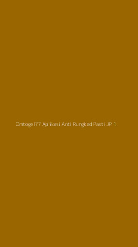 Tampilan Antarmuka Aplikasi Omtogel77 Aplikasi Anti Rungkad Pasti Jp - 1