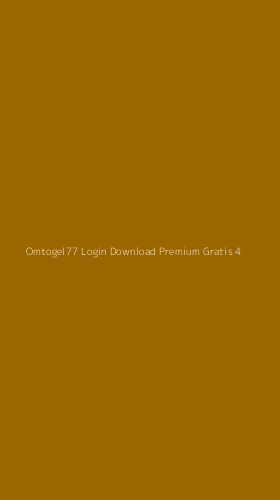 Tampilan Antarmuka Aplikasi Omtogel77 Login Download Premium Gratis - 4