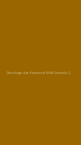 Tampilan Antarmuka Aplikasi Omuttogel Apk Pembersih Ram Otomatis - 2