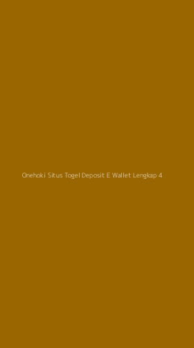 Tampilan Antarmuka Aplikasi Onehoki Situs Togel Deposit E Wallet Lengkap - 4