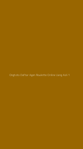 Tampilan Antarmuka Aplikasi Ongtoto Daftar Agen Roulette Online Uang Asli - 1