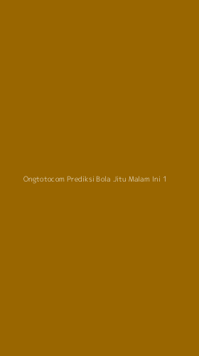 Tampilan Antarmuka Aplikasi Ongtotocom Prediksi Bola Jitu Malam Ini - 1