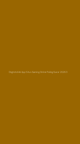 Tampilan Antarmuka Aplikasi Ongtotolink App Situs Gaming Online Paling Gacor 2026 - 3