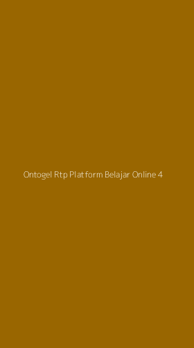 Tampilan Antarmuka Aplikasi Ontogel Rtp Platform Belajar Online - 4