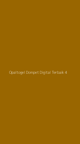 Tampilan Antarmuka Aplikasi Opaltogel Dompet Digital Terbaik - 4