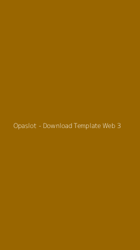Tampilan Antarmuka Aplikasi Opaslot - Download Template Web - 3